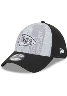 New Era Kansas City Chiefs Mens Grey 2023 Inspire Change 39THIRTY Flex Hat