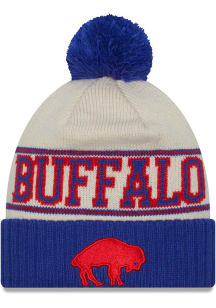 New Era Buffalo Bills Blue 2023 Sideline Retro Sport Mens Knit Hat