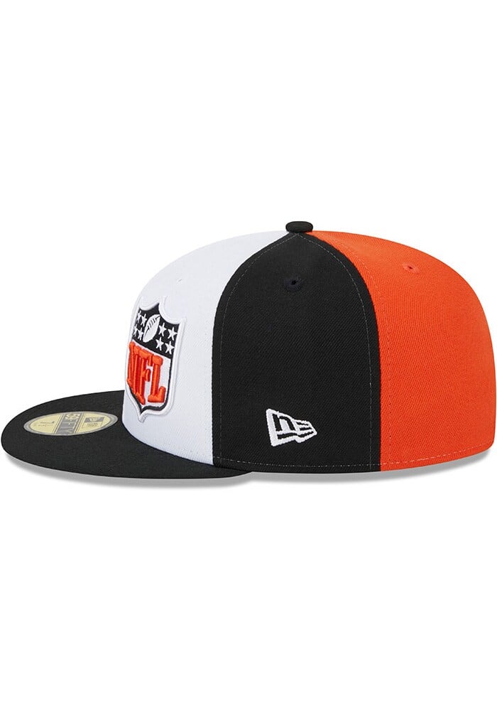 New Era Cincinnati Bengals Mens White 2023 Sideline 59FIFTY Fitted Hat