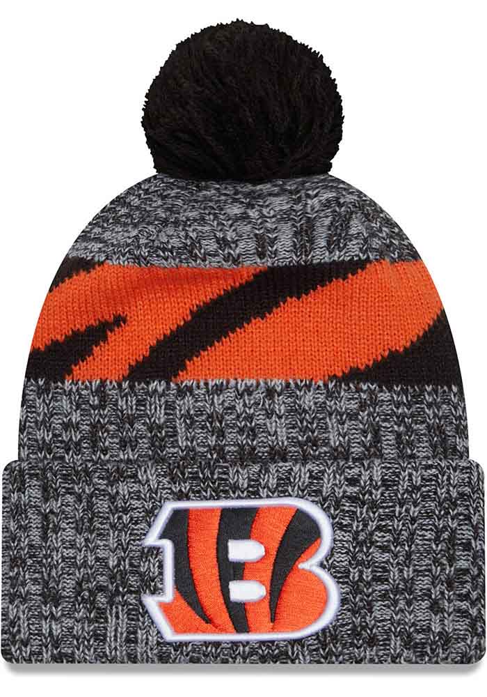 New Era Cincinnati Bengals Black 2023 Sideline Sport Mens Knit Hat