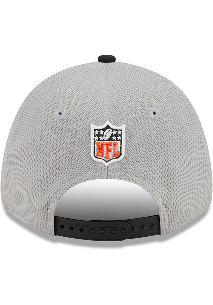 New Era Cincinnati Bengals 2023 Sideline GRA Stretch 9FORTY Adjustable Hat - Grey