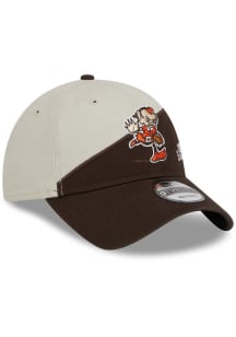 New Era Cleveland Browns 2023 Sideline Retro 9TWENTY Adjustable Hat - Brown