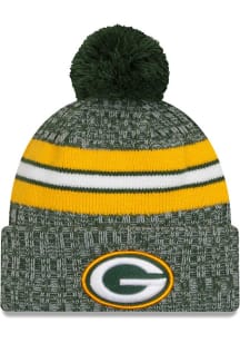 New Era Green Bay Packers Green 2023 Sideline Sport Mens Knit Hat