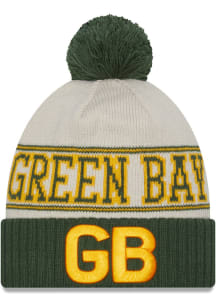 New Era Green Bay Packers Green 2023 Sideline Retro Sport Mens Knit Hat