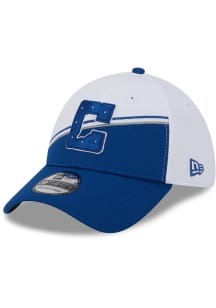 New Era Indianapolis Colts Mens Blue 2023 Sideline 39THIRTY Flex Hat