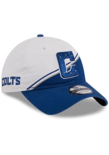 New Era Indianapolis Colts 2023 Sideline 9TWENTY Adjustable Hat - White