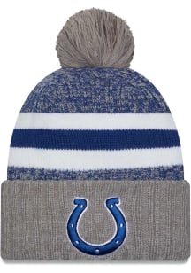 New Era Indianapolis Colts Grey 2023 Sideline CW Sport Mens Knit Hat