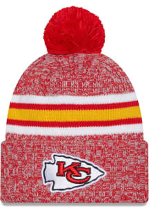 New Era Kansas City Chiefs Red 2023 Sideline Sport Mens Knit Hat