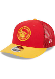 New Era Kansas City Chiefs 2023 Sideline Trucker LP9FIFTY Adjustable Hat - Red