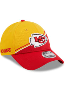 New Era Kansas City Chiefs 2023 Sideline STM Stretch 9FORTY Adjustable Hat - Yellow