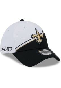 New Era New Orleans Saints Mens Black 2023 Sideline 39THIRTY Flex Hat