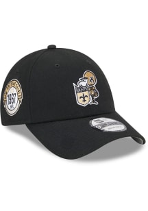 New Era New Orleans Saints 2023 Sideline Retro 9TWENTY Adjustable Hat - Black