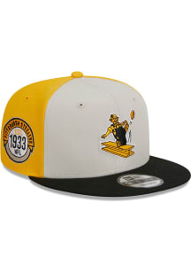 New Era Pittsburgh Steelers Black 2023 Sideline Retro 9FIFTY Mens Snapback Hat