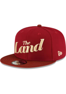 New Era Cleveland Cavaliers Maroon 2023 City Edition 9FIFTY Mens Snapback Hat