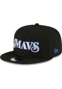New Era Dallas Mavericks Black 2023 City Edition 9FIFTY Mens Snapback Hat