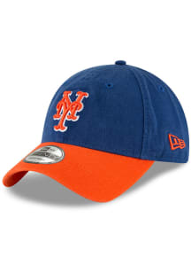 New Era New York Mets 2T Core Classic 2.0 9TWENTY Adjustable Hat - Blue