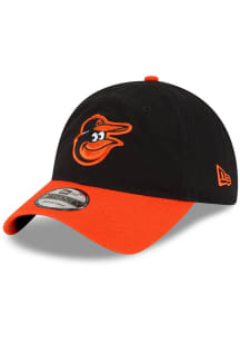 New Era Baltimore Orioles Road Core Classic 2.0 Replica 9TWENTY Adjustable Hat - Black