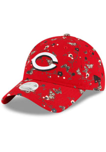 New Era Cincinnati Reds Red Springtime W 9TWENTY Womens Adjustable Hat