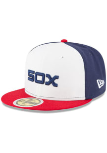 New Era Chicago White Sox White Alt Sunday AC Perf JR 59FIFTY Youth Fitted Hat