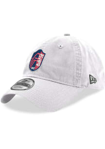 New Era St Louis City SC Primary Crest 9TWENTY Adjustable Hat - White