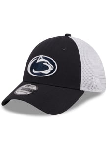 New Era Penn State Nittany Lions Mens Navy Blue Evergreen  Team Neo 39THIRTY Flex Hat