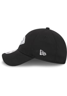 New Era Kansas City Chiefs Evergreen Black White Stretch Snap 9FORTY Adjustable Hat - Black