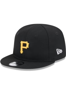New Era Pittsburgh Pirates Baby Evergreen My 1st 9FIFTY Adjustable Hat - Black