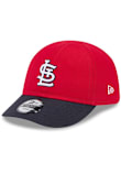 New Era St Louis Cardinals Baby Evergreen My 1st 9TWENTY Adjustable Hat - Red
