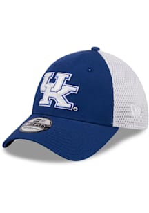 New Era Kentucky Wildcats Mens Blue Evergreen  Team Neo 39THIRTY Flex Hat