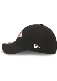 New Era Kansas City Chiefs Mens Black Evergreen Black Team Color 39THIRTY Flex Hat