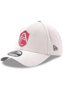 New Era St Louis City SC Mens White Street Crest 39THIRTY Flex Hat