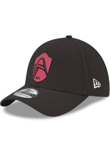 New Era St Louis City SC Mens Black Street Crest 39THIRTY Flex Hat