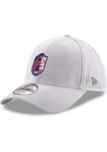 New Era St Louis City SC Primary Crest 9FORTY Adjustable Hat - White
