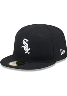 New Era Chicago White Sox Black Evergreen My 1st 59FIFTY Youth Fitted Hat