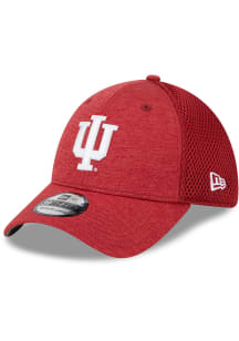 New Era Indiana Hoosiers Mens Cardinal 2T Basic 39THIRTY Flex Hat