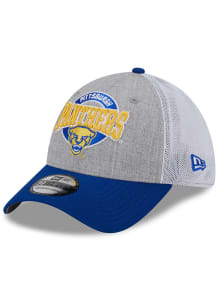 New Era Pitt Panthers Mens Blue 2T Basic 39THIRTY Flex Hat