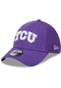 New Era TCU Horned Frogs Mens Purple 2T Basic 39THIRTY Flex Hat