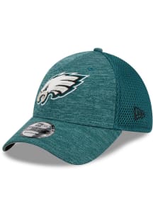 New Era Philadelphia Eagles Mens Black 2T Basic 39THIRTY Flex Hat