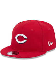 New Era Cincinnati Reds Baby Evergreen My 1st 9FIFTY Adjustable Hat - Red