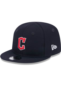 New Era Cleveland Guardians Baby Evergreen My 1st 9FIFTY Adjustable Hat - Navy Blue