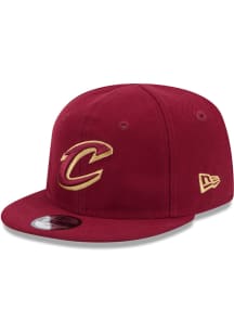 New Era Cleveland Cavaliers Baby Evergreen My 1st 9FIFTY Adjustable Hat - Maroon