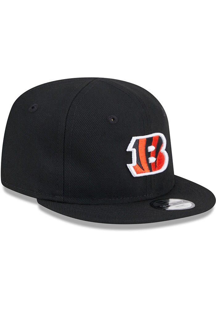 New Era Cincinnati Bengals Baby Evergreen My 1st 9FIFTY Adjustable Hat - Black