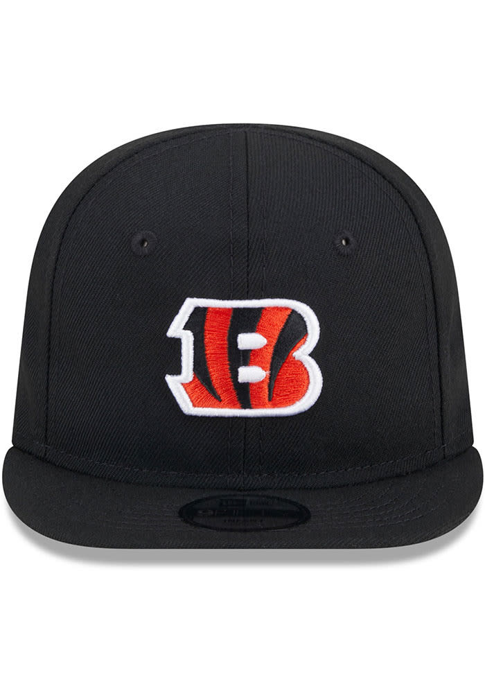 New Era Cincinnati Bengals Baby Evergreen My 1st 9FIFTY Adjustable Hat - Black