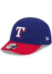 New Era Texas Rangers Baby Evergeen My 1st 9TWENTY Adjustable Hat - Blue
