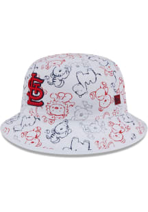 New Era St Louis Cardinals White Lil Zoo JR TOD Adjustable Toddler Hat