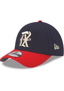 New Era Texas Rangers Mens Navy Blue 2T City Connect 39THIRTY Flex Hat