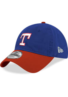 New Era Texas Rangers 2T Cooperstown 1972 9TWENTY Adjustable Hat - Blue