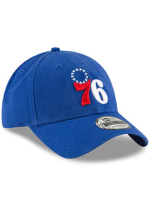 New Era Philadelphia 76ers 76 logo Core Classic 9TWENTY Adjustable Hat - Blue