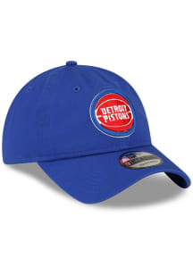 New Era Detroit Pistons Primary Logo Core Classic 2.0 9TWENTY Adjustable Hat - Blue