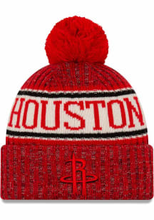 New Era Houston Rockets Red NE18 Sport Mens Knit Hat